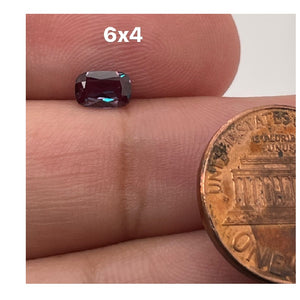 6x4 MM (Weight range - 0.61-0.75 cts each stone)