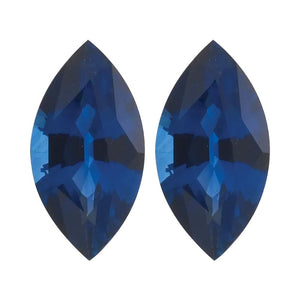 Natural Marquise Cut Loose Blue Sapphire