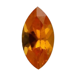 Orange Garnet Marquise Cut