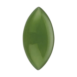 Natural Loose Marquise Cabochon Nephrite Jade