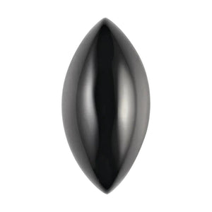 Natural Loose Marquise Cabochon Black Onyx