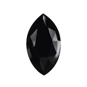 Natural Loose Marquise Faceted Black Onyx
