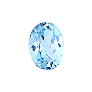 Oval Cut Loose Sky Blue Topaz