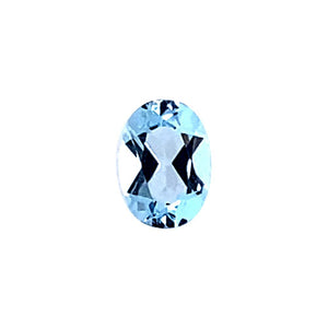 Oval Cut Loose Sky Blue Topaz