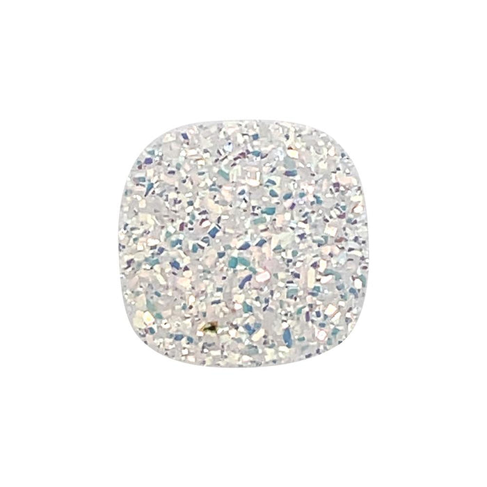 Cushion Cabochon Opal Druzy Quartz