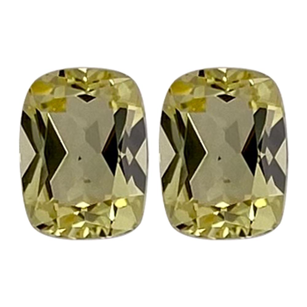 Synthetic Yellow Sapphire Cushion Cut - (Elongated)