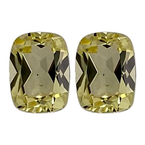 Synthetic Yellow Sapphire Cushion Cut - (Elongated)
