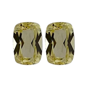 Synthetic Yellow Sapphire Cushion Cut - (Elongated)