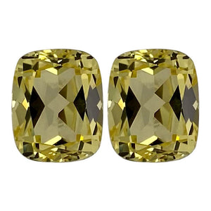 Synthetic Yellow Sapphire Cushion Cut - (Elongated)