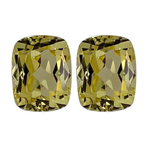 Synthetic Yellow Sapphire Cushion Cut - (Elongated)