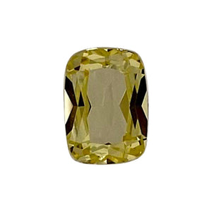 Synthetic Yellow Sapphire Cushion Cut - (Elongated)