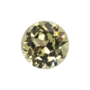 Synthetic Yellow Sapphire Round Cut
