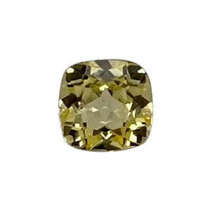 Synthetic Yellow Sapphire Cushion Cut