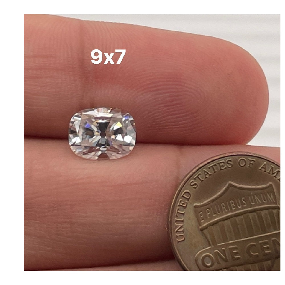 Moissanite old mine cut on sale
