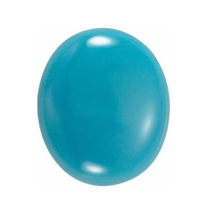 Natural Turquoise Oval Shape Calibrated Cabochon Available in 5x3MM-14x10MM