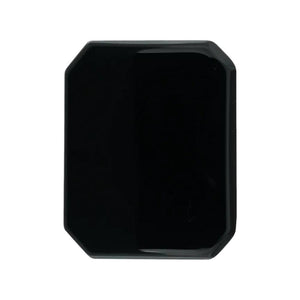 Natural Loose Octagon Buff Top Black Onyx