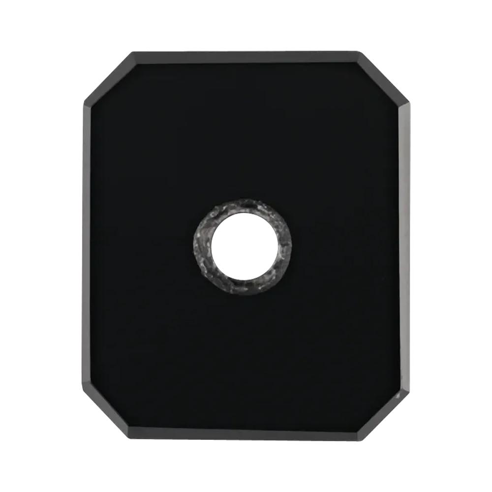 Natural Loose Octagon Flat Top with Hole Black Onyx