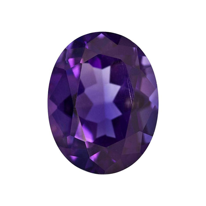 Natural Loose African Amethyst Oval Cut