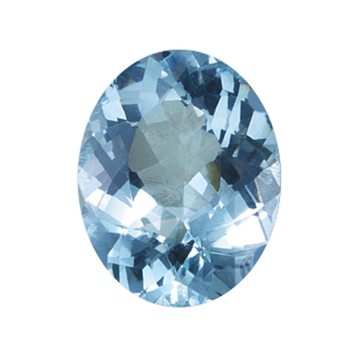 Natural Aquamarine Oval Cut