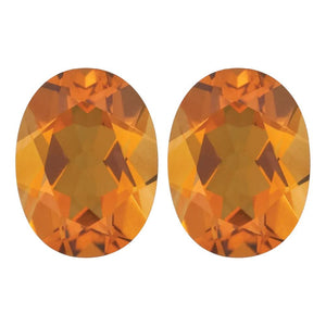 Natural Yellow Citrine Oval Cut