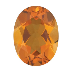 Natural Yellow Citrine Oval Cut