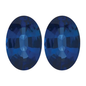 Natural Oval Loose Blue Sapphire