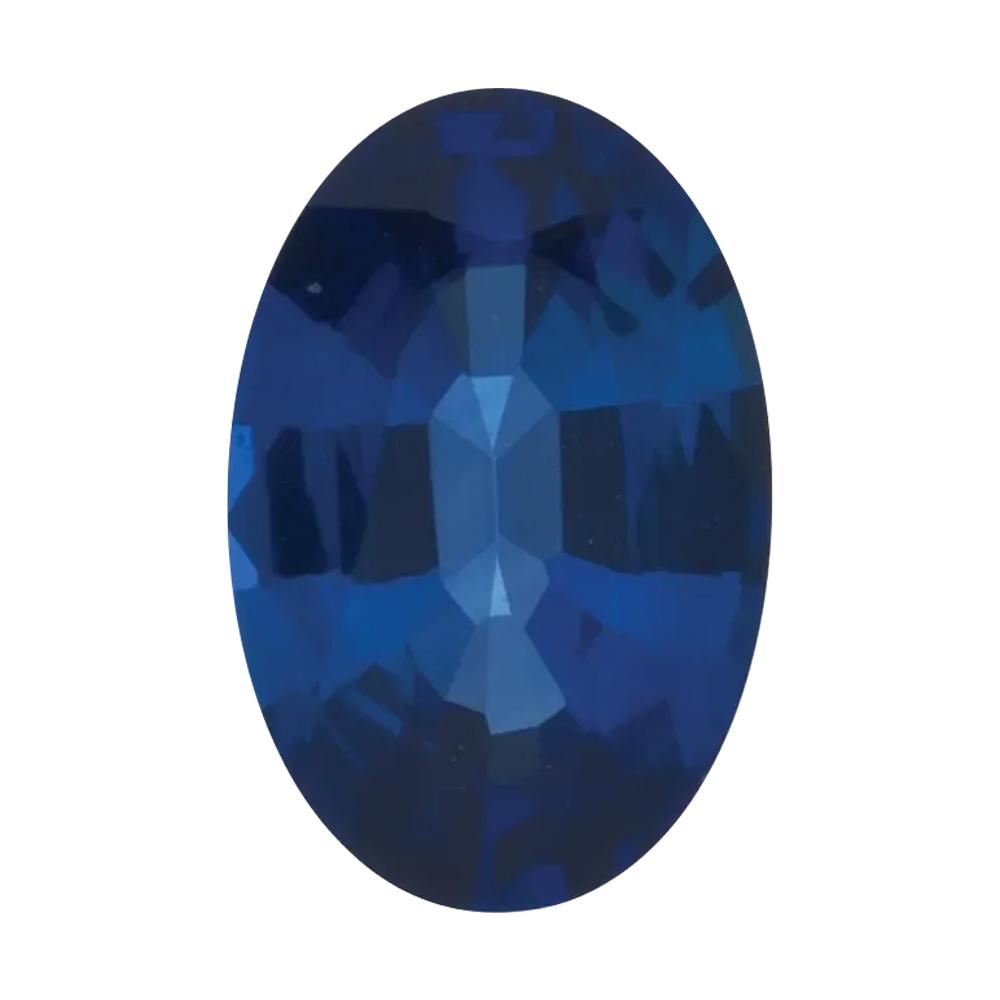 Natural Oval Loose Blue Sapphire
