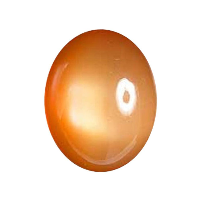 Natural Loose Oval Cabachon Peach Moonstone