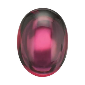 Rhodolite Garnet Oval Cabochon Cut