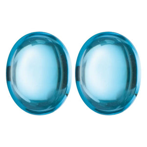 Natural Oval Cabochon Loose Swiss Blue Topaz
