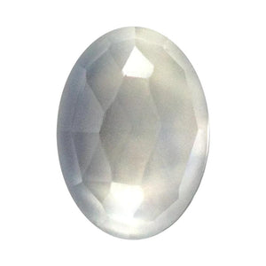 Natural Loose Oval Rose Cut Moonstone