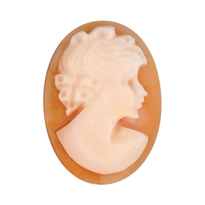 Oval Shell Traditional Lady Cameo