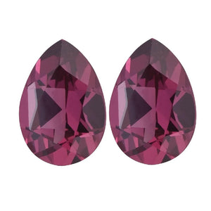 Rhodolite Garnet Pear Cut