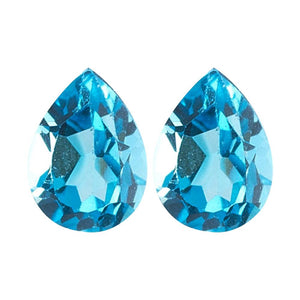 Swiss Blue Topaz Pear Cut