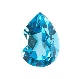 Swiss Blue Topaz Pear Cut