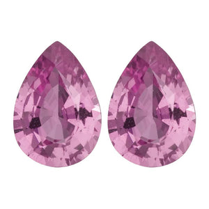 Natural Pear Loose Pink Sapphire