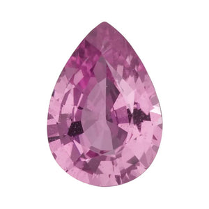 Natural Pear Loose Pink Sapphire