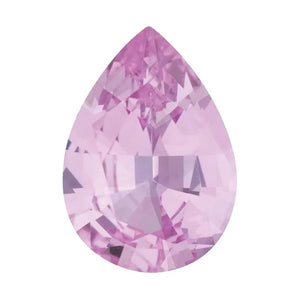 Natural Pear Loose Pink Sapphire