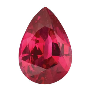 Natural Pear Loose Ruby