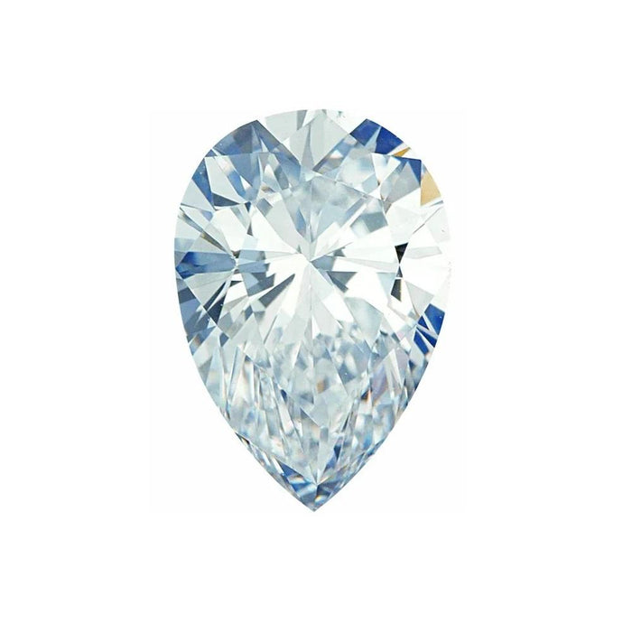 Natural Pear Cut GHI Color Loose White Diamond