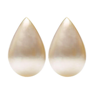 Pear White Mabe Cultured Pearl