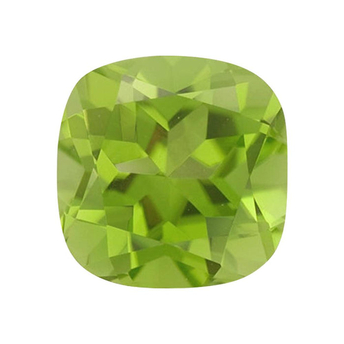 Natural Cushion Shape Loose Peridot