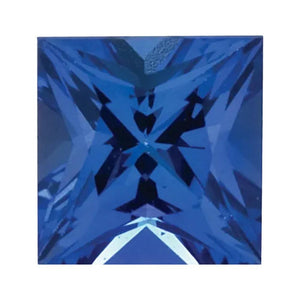 Natural Tanzanite Princess Cut