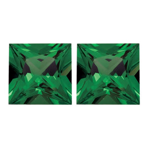 Tsavorite Garnet Princess Cut