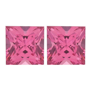 Pink Spinel Princess Cut