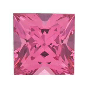 Pink Spinel Princess Cut