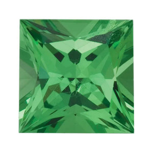 Tsavorite Garnet Princess Cut