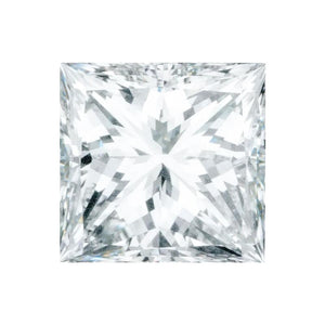 Natural Princess F+ Color Loose White Diamond