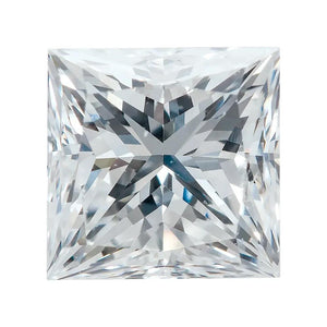 Natural Princess Cut GHI Color Loose White Diamond