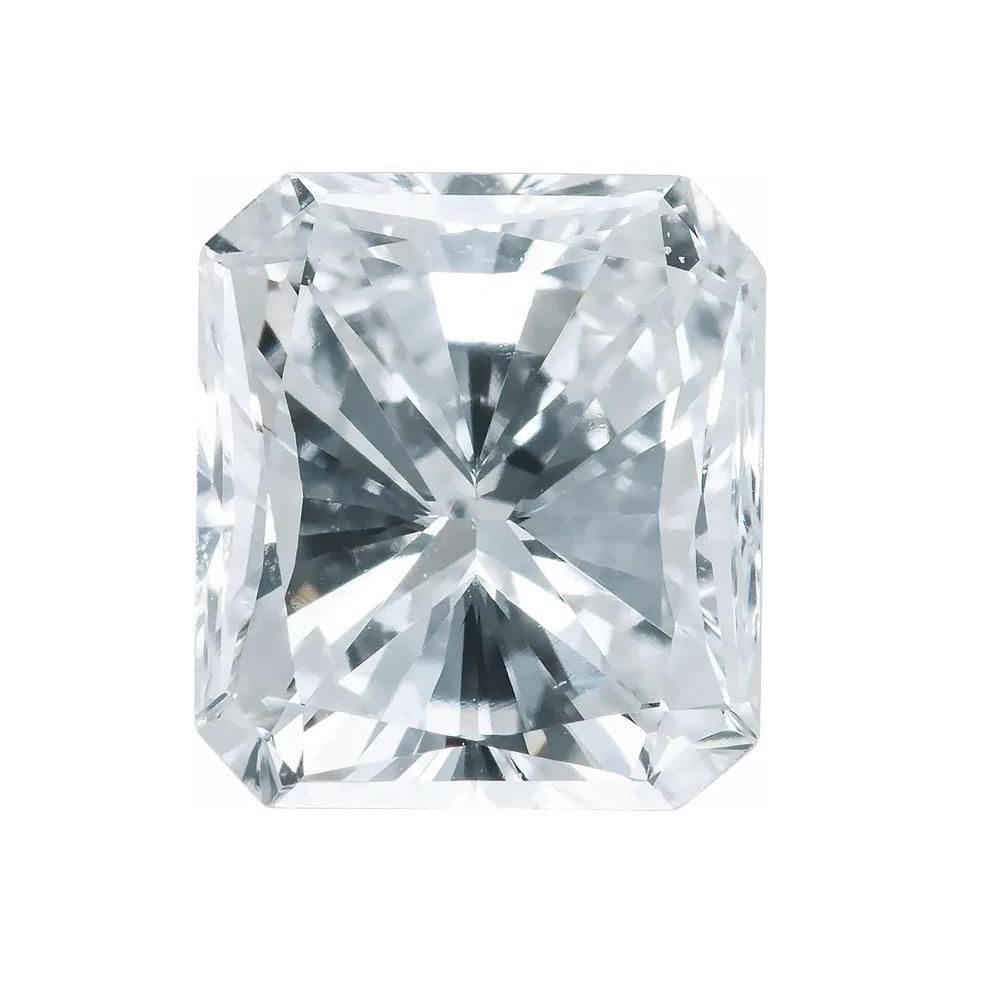 Natural Radiant Cut GHI Color Loose White Diamond